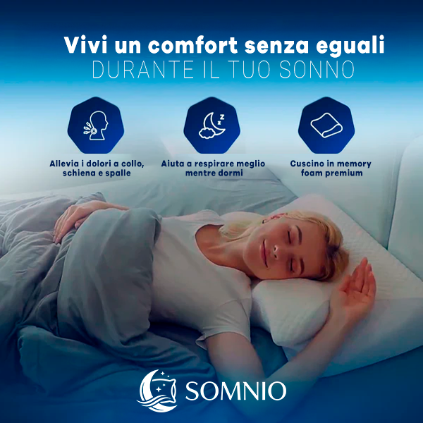 Cuscino Cervicale Ortopedico - Sonno Puro™