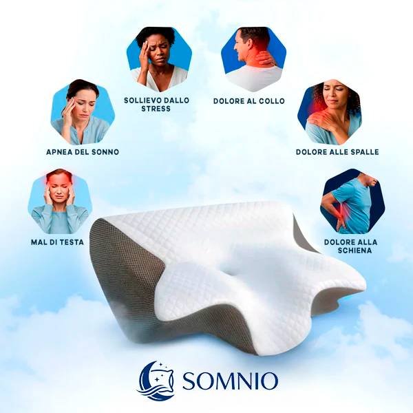 Cuscino Cervicale Ortopedico - Sonno Puro™